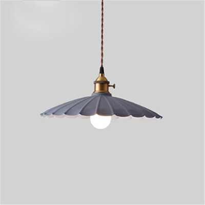

Baycheer HL486945 Indoor Single Light LED Pendant 984"1181"1377" Width Down Lighting Pendant with Floral Shade Old Bronze