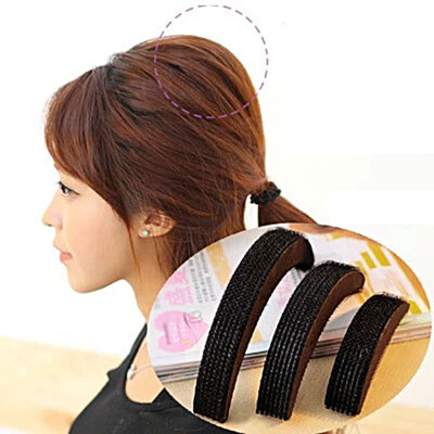 

MyMei Hot 3Pcs Fashion Girl Hair Bump Bun Maker Style Accessories Tool Clip Stick