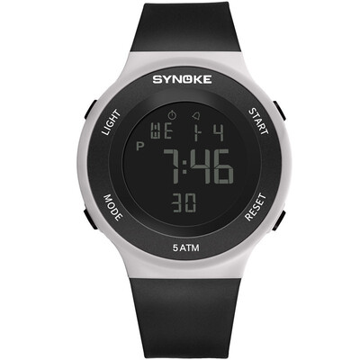 

Student sports electronic watch waterproof LED luminous simple trend mens watch boy