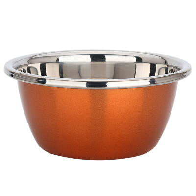 

American kitchen (maxcook) seasoning pot pots thickening stainless steel 26CM colorful orange MCWA131 and noodles with vegetables salad dressing