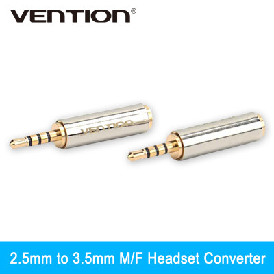 

Vention 1Pcs 25mm Male to 35mm Female Audio Stereo Headphone Jack Adapter Connector Converter For Iphone Xiaomi