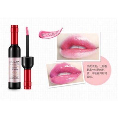 

Woman Wine Bottle Lasting Tint Dyeing Lip Gloss Matte Waterproof Liquid Lipstick