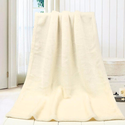 

Home Blanket 5070cm Fashion Solid Soft Throw Kids Blanket Warm Coral Plaid Blankets Flannel