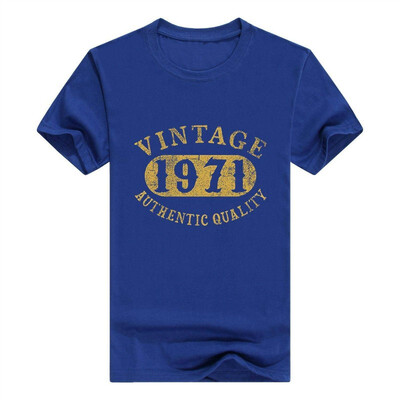 

47 Years Old 47th B-Day Birthday Gift Vintage 1971 T-Shirt