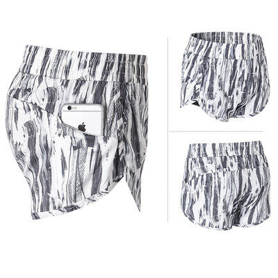 

Womens Sports Shorts High-elastic pockets tight-fitting breathable casual yoga shorts