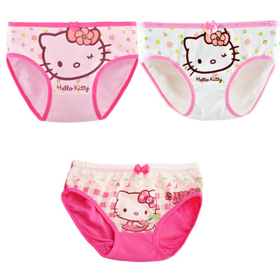 

Hello Kitty (HELLO KITTY) children's underwear girls cotton underwear 3 loaded KTN077 140/70
