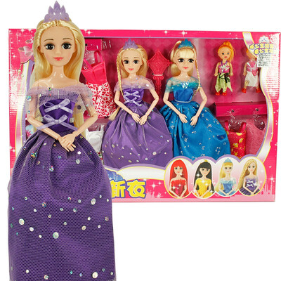 

Abbie 3D Lens Eyes with real Curl Eyelashes Doll Toys Clothes Gown Outfits&Shoes for Girls Birthday Party&Christmas Gift
