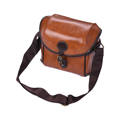 

Vintage PU Leather DSLR Camera Bag Case Shoulder Bag for Sony A6500 A7R A9 A7 II A7R-M3 A6000 A6300 Nex-5N 5R 5T