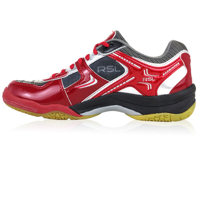 

Asian Lion RSL sneakers men&women training badminton shoes competition shoes breathable wear RS-0108 red black 43 yards