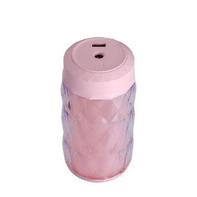 

250ml Capacity Air Humidifier Home Car Color Diamond Ultra-quiet Multi-purpose Fan Night Light