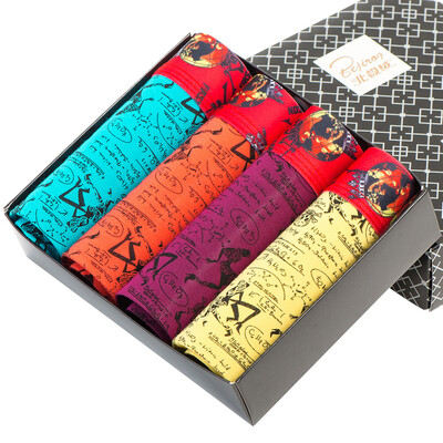 

Арктические кашемировые мужские нижнее белье мужские плоские брюки талии мужские брюки и выпуклые шорты эластичные хлопчатобумажные ткани для печати плоское нижнее белье B407604914 XXL