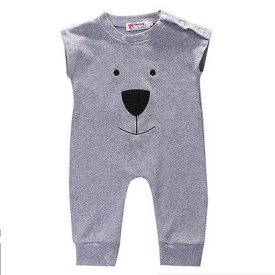 

Newborn Baby Girl Boy Bear Rompers Bodysuit Playsuit Jumpers Outfits Costume