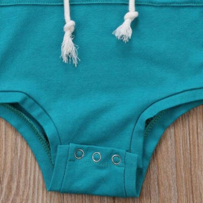 

Cute Toddler Baby Boys Girls Infant Hooded Top Romper Sweatshirt Hoodie Clothes