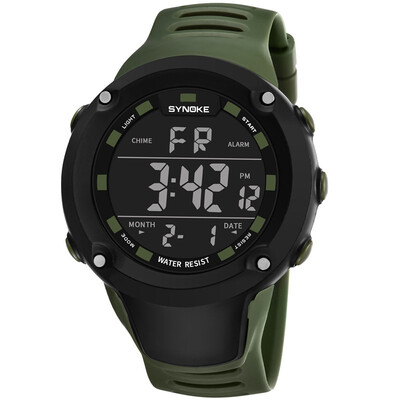 

Waterproof mens multi-function sports watch mountaineering running electronic watch