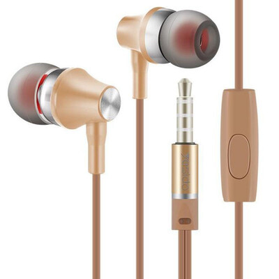 

Yesido YH08 mobile phone line control with wheat Applicable Apple 7 wired headset In-ear headphones cable metal