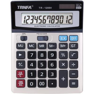 

Letter generator TRNFA 837B 12-bit dual power calculator gift battery