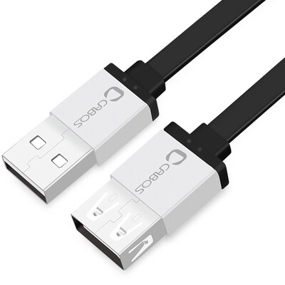 

Ferguson (cabos) F07223 Расширение USB-удлинителя от мужчины к женскому компьютеру ubs удлиняющая линия U Дисковая клавиатура для мыши USB-удлинительная линия USB-линия расширения данных 3M серебристая черная линия