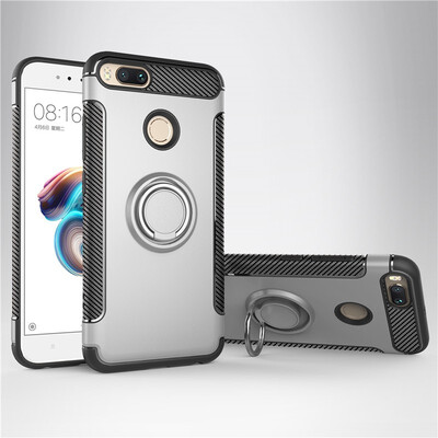 

Fivice Xiaomi Mi 5X case PC metal ring shell magnetic car bracket TPU phone case