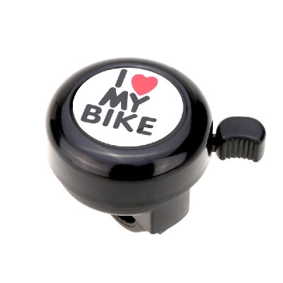 

I Love My Bike Printed Sound Cute Bicycle Bike Alarm Warning Ring Bell