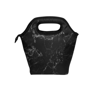 

Lunch Bag Tote Bag Marble Grain Travel Picnic Organizer Lunch Holder Handbags Lunch Bag Box for Office