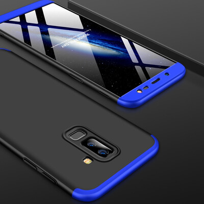 

Goowiiz Phone Case For Samsung Galaxy J8 2018A7 2018Note 9 Fashion Color collision 360 Degree Coverage PC Full Protection