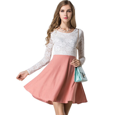 

Women's Long Sleeved Lace Bodycon Dress