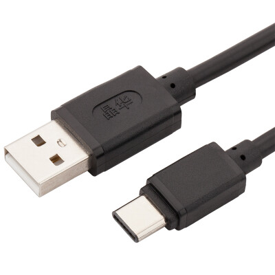 

Jinghua JH 0302 Type-C data cable USB20 Andrews mobile phone charging data cable for millet 5 Meizu PRO5 music as the phone data cable 1 m black