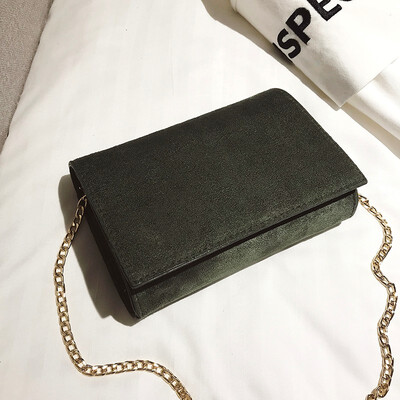 

New frosted mini bag lady ins ultra hot fashion one-shoulder crossbody bag with chain