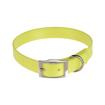 

SSC002TY TPU Dog Collar Adjustable Durable Waterproof Pet Dog Collar Strap Pure Color
