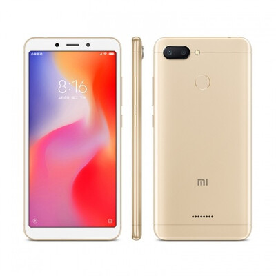 

Original Xiaomi Redmi 6 3GB 32GB Mobile Phone Helio P22 Octa Core 12MP5MP Dual Cameras 545" 189 Full Screen