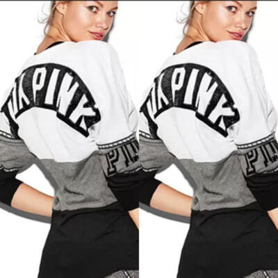 

Womens Long Sleeve Hoodie Sweatshirt Pullover Tops Casual Blouse Jumper Coat HE