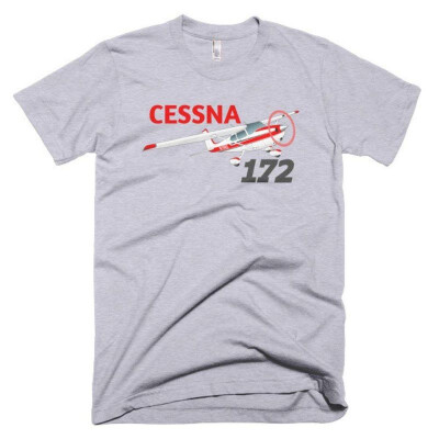 

Cessna 172 Straight Tail Custom Airplane T-Shirt - Personalized With Your N