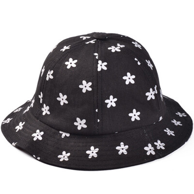 

(MSEK) WMZ160421 мужчины и женщины рыбак шляпа корейский печать солнце шляпа шляпа горшок черный