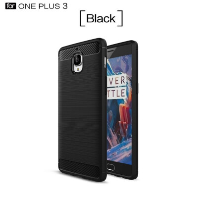 

Lieve Dirt-Resistant Plain Carbon Fiber Soft Phone Cases For Oneplus 5T Matte Business Phone Cases For Oneplus 3 5 6