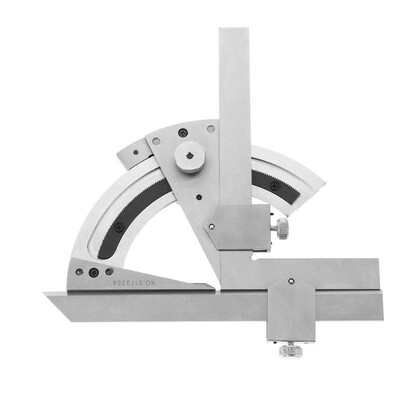 

Multi-function Angle Measuring Tool 0-320 Degrees Finder Ruler Tools Universal Bevel Protractor