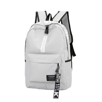 

Canvas Large Capacity Backpack Korean Edition New Pattern Printing Womens Shoulder Bag Travel Shopping Backpack