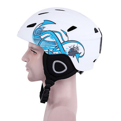 

Breathable Skiing Helmet Outdoor Headgear Snowboard Ski Helmet Safety Integrally-molded snow sports Men Women Helmet with Buckle