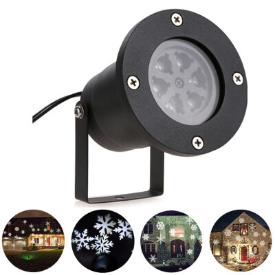 

YouOKLight YK2281 12W Snowflake Projection LED Stage Lights Waterproof Cool White Christmas Laser Projector AC 100 - 240V