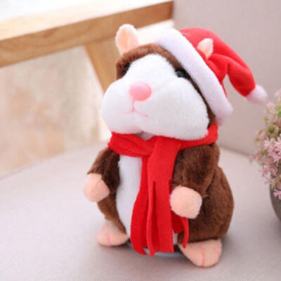 

Christmas Adorable Interesting Speak Talking Record Hamster Mouse Plush Kids Toy