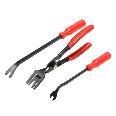 

3Pcs Car Removal Tools Car Fastener Plastic Trim Removal Clips Car Door Panel Installer Pry Repair Tool