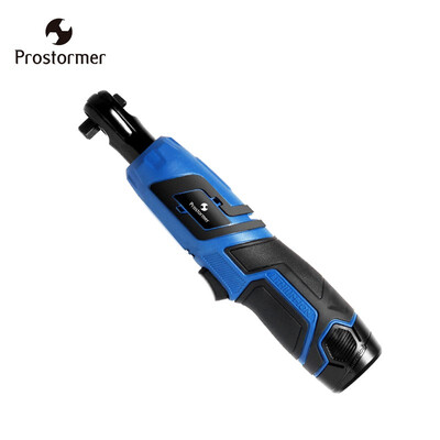 

Prostormer 12v Electric Wrench Kit 38 Cordless Ratchet Wrench Rechargeable Scaffolding 40NM Torque Ratchet With sockets tools