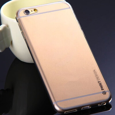 

TPU Material Pure Color Protective Back Cover Case with Ultra-thin Design for iPhone 6 - 47 inches