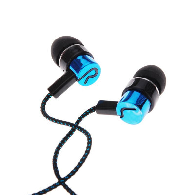 

35 MM Jack Standard Headphone Jack Fiber Braided Rope Stereo Headset High Quality Fashion Noise Isolating Earbuds Earphone
