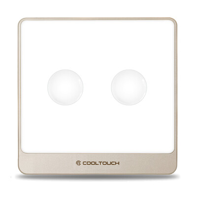

COOLTOUCH CTSS-WMJ-2 high-end wifi smart switch two open body sensor / Jingdong micro-Union Super APP / remote control / timing delay / intelligent linkage