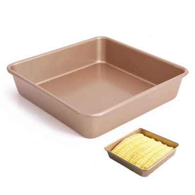 

【Jingdong Supermarket】 Xuechu CHEF MADE Baking Baking Tray 8 inch non-stick square cake mold bread baking oven equipment black WK9709M