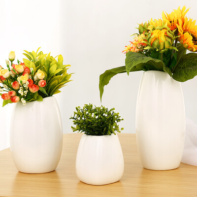 

Yun no end ceramic vase modern minimalist creative flower arrangement home decoration dried flower vase floral set of 3