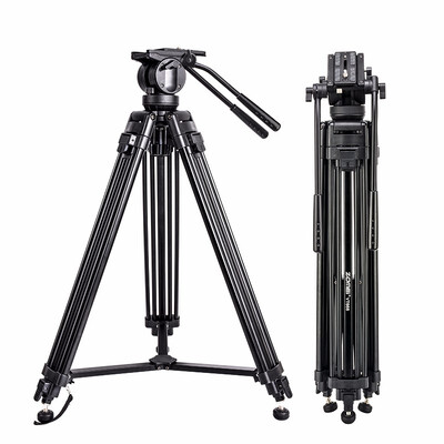 

ZOMEI VT666 Compact Stable Camera Tripod Universal Smartphone Tripod 3-Sections Versatile Support For Photographying
