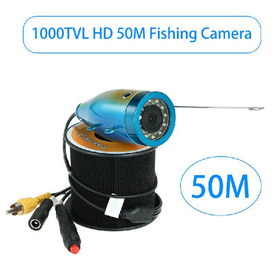 

Fish Finder Underwater Camera 1000TVL HD 15M Fishing Camera 12pcs LEDs 12pcs Infrared IR LED For IceSeaRiver Fishing