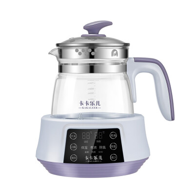 

KAKALEER Multi function Constant Temperature Electric Glass Kettle Milk Modulator Baby Milk Warmer MT-2201