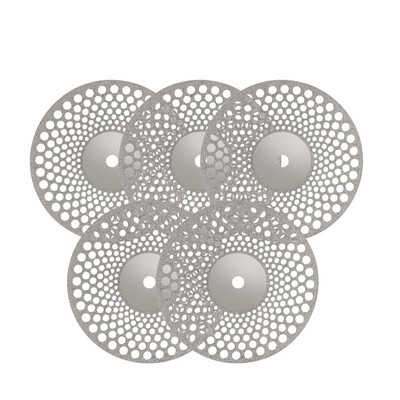 

5pcs Dental Lab Polishing Diamond Disc for Dental Cutting Plaster Disc Wheel Dental Lab Tool